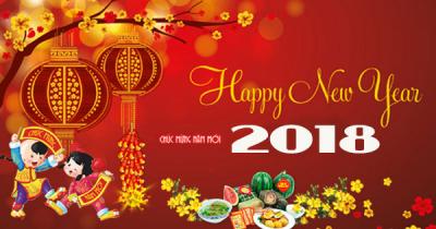 THÔNG BÁO LỊCH NGHỈ TẾT DƯƠNG LỊCH VÀ TẾT NGUYÊN ĐÁN MẬU TUẤT NĂM 2018