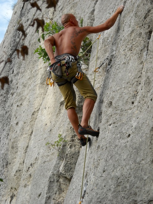 Climbing in Finale #1